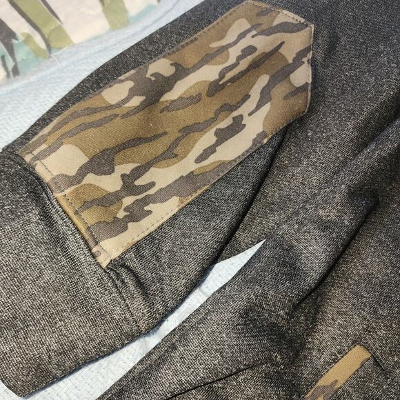 MOSSY OAK EUC MENS SIZE XL ZIP UP JACKET - Picture 3 of 7